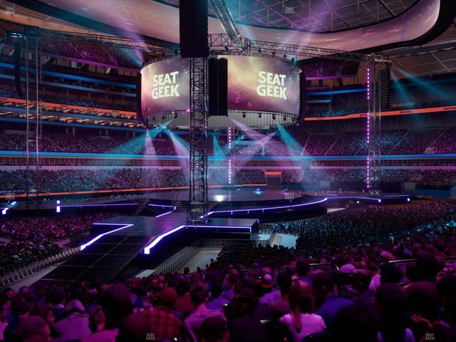 SoFi Stadium - Section Club 107 Seat View