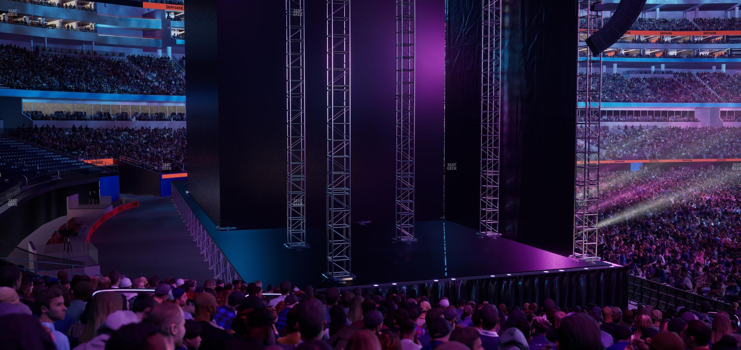 SoFi Stadium - Section Club 107 Seat View