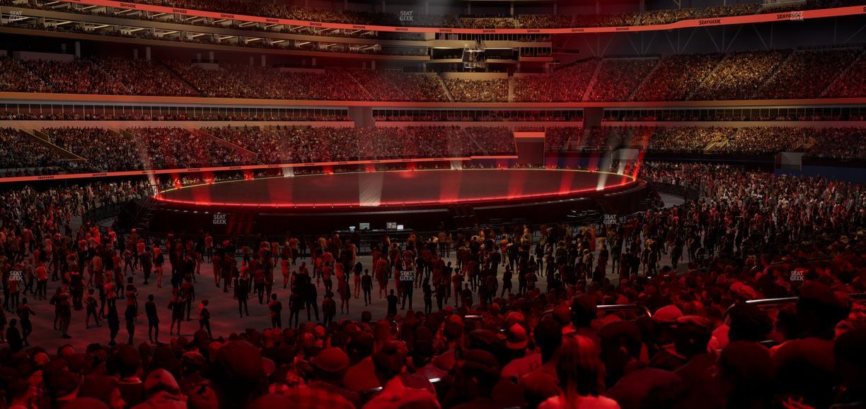 SoFi Stadium - Section Club 107 Seat View