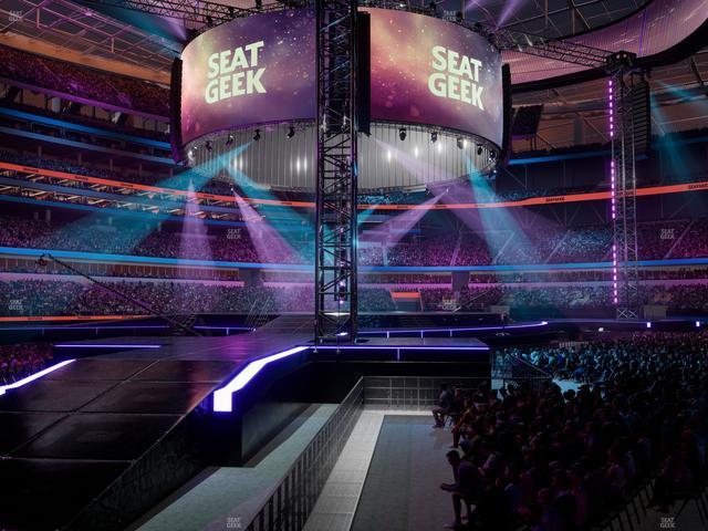 SoFi Stadium - Section Club 107 Seat View