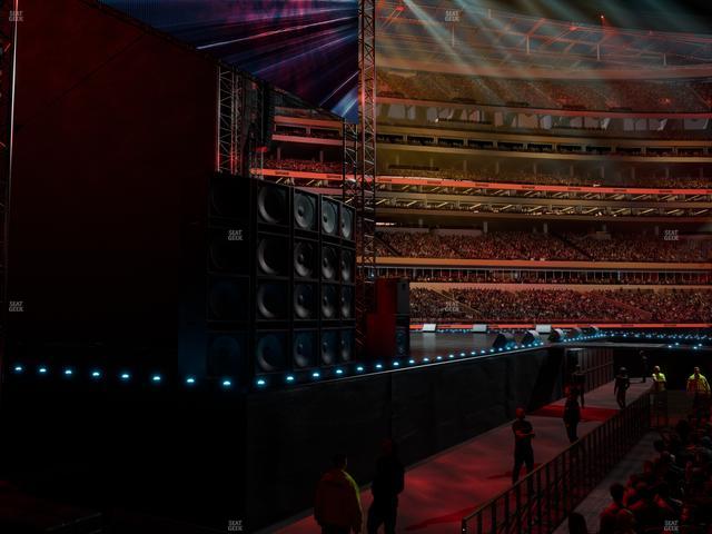SoFi Stadium - Section Club 107 Seat View