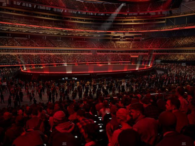 SoFi Stadium - Section Club 108 Seat View