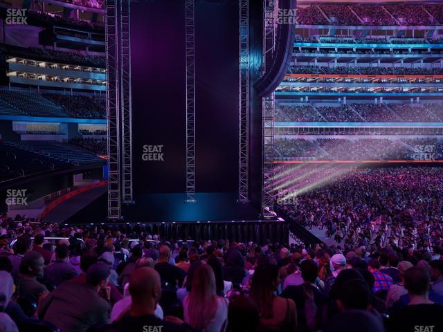 SoFi Stadium - Section Club 108 Seat View SoFi Stadium - Section Club 108 Seat View