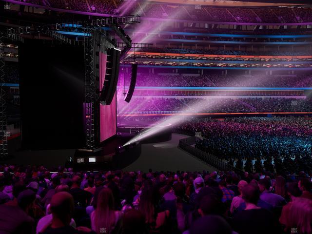 SoFi Stadium - Section Club 108 Seat View SoFi Stadium - Section Club 108 Seat View