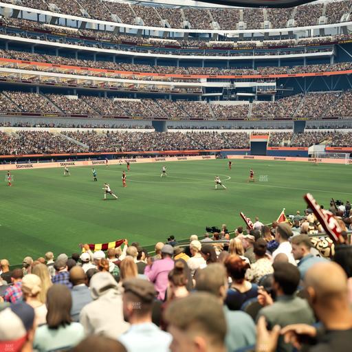 SoFi Stadium - Section Club 108 Seat View