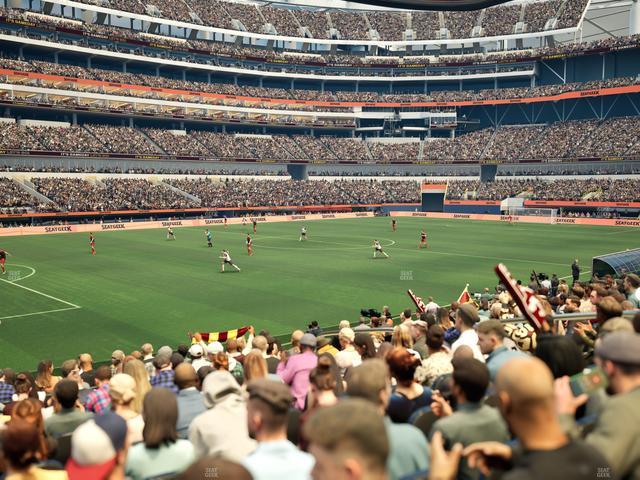 SoFi Stadium - Section Club 108 Seat View