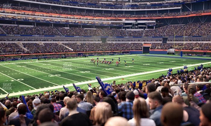 SoFi Stadium - Section Club 108 Seat View