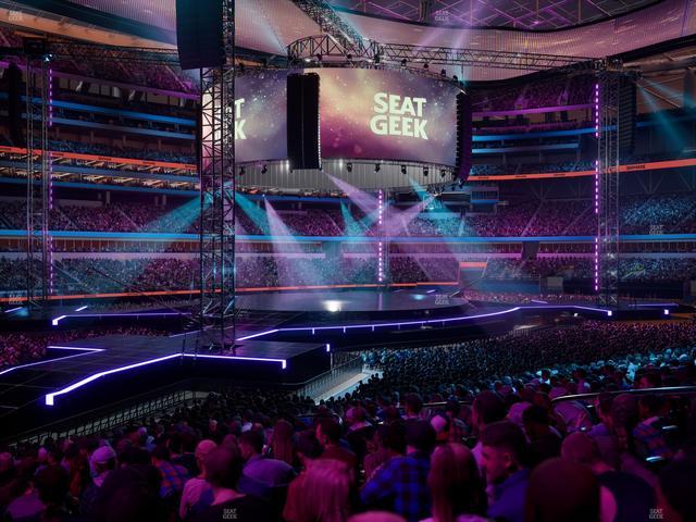 SoFi Stadium - Section Club 108 Seat View