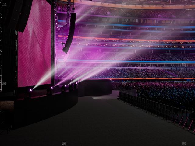 SoFi Stadium - Section Club 108 Seat View