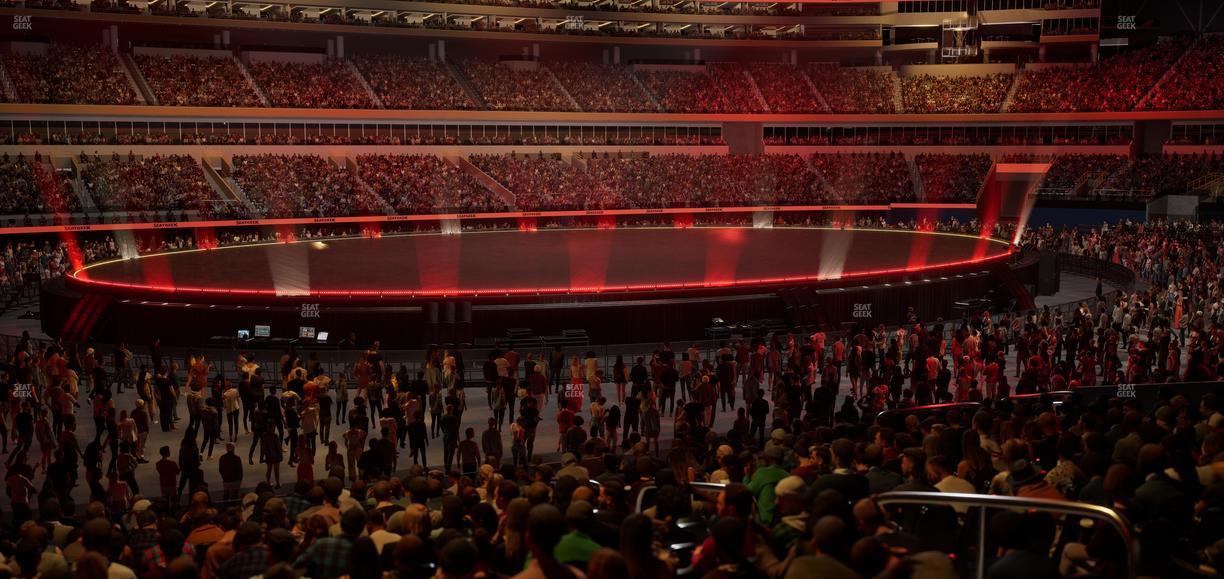 SoFi Stadium - Section Club 109 Wc Seat View