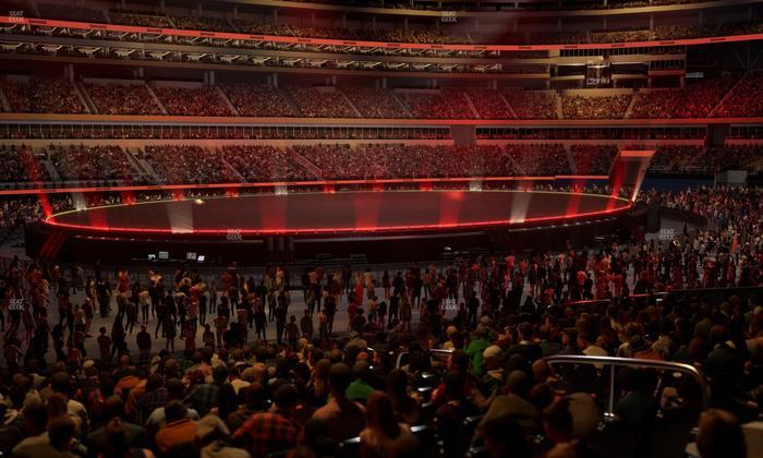 SoFi Stadium - Section Club 109 Wc Seat View