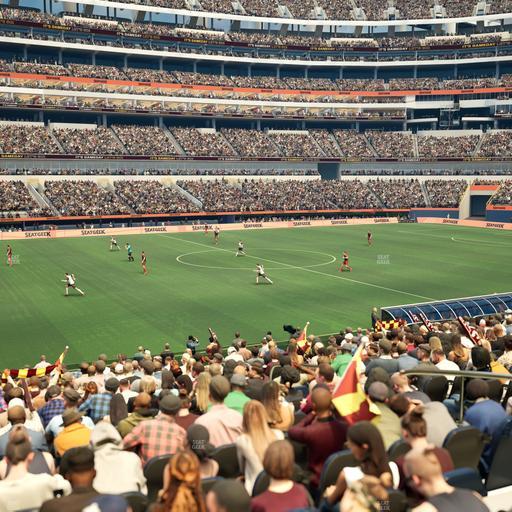 SoFi Stadium - Section Club 109 Wc Seat View