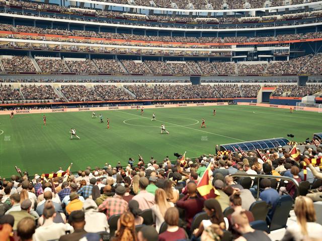 SoFi Stadium - Section Club 109 Wc Seat View