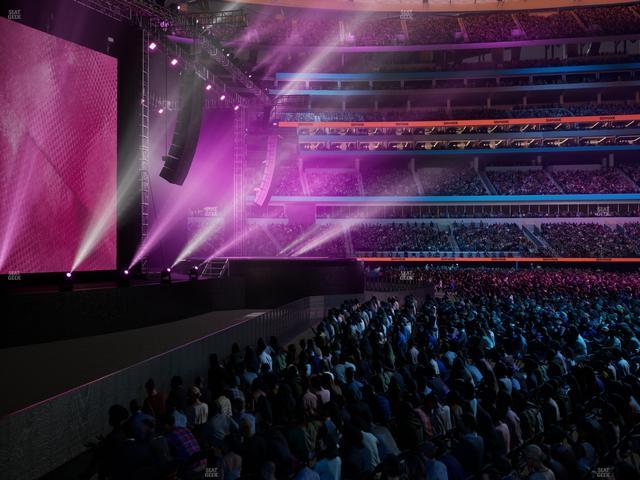 SoFi Stadium - Section Club 109 Wc Seat View