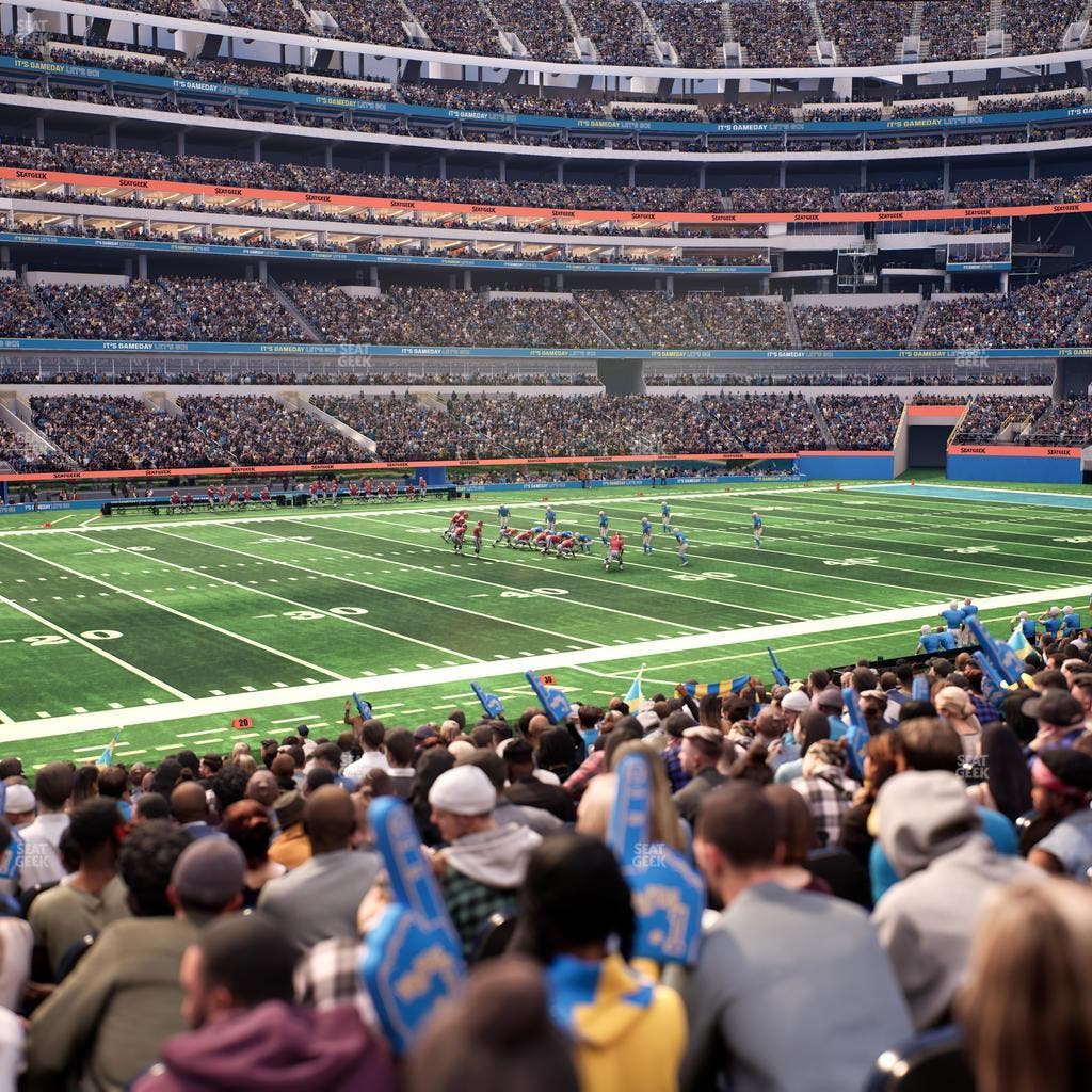 SoFi Stadium - Section Club 109 Seat View