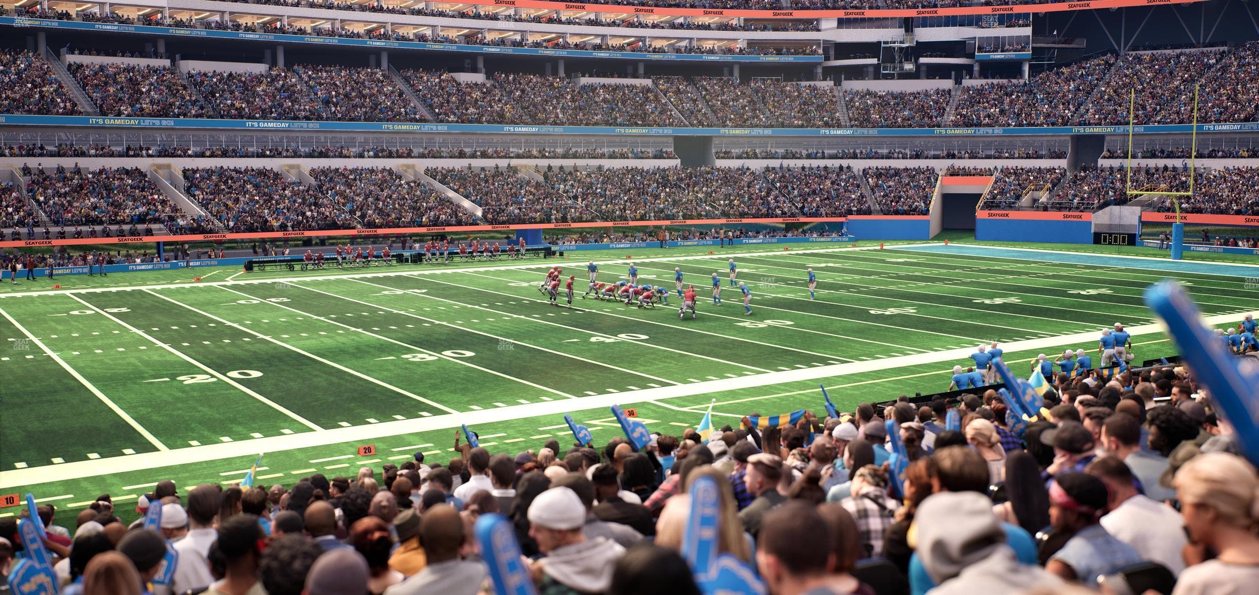 SoFi Stadium - Section Club 109 Seat View
