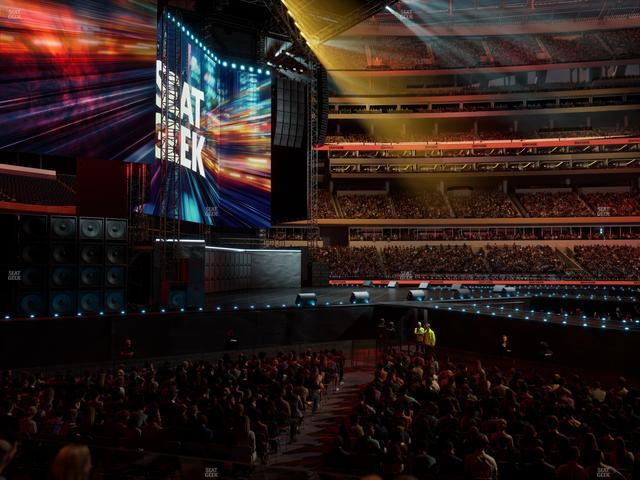 SoFi Stadium - Section Club 109 Seat View