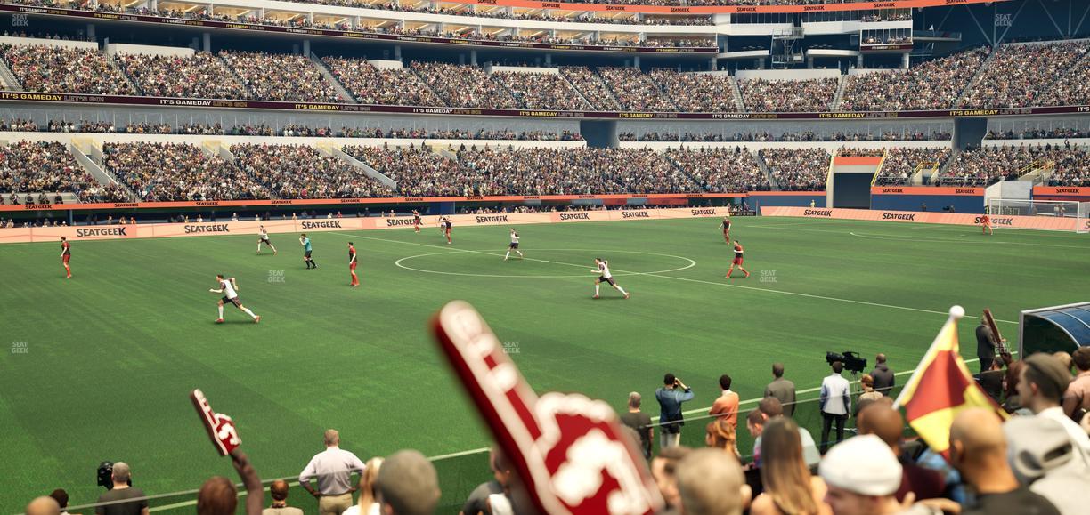 SoFi Stadium - Section Club 109 Seat View