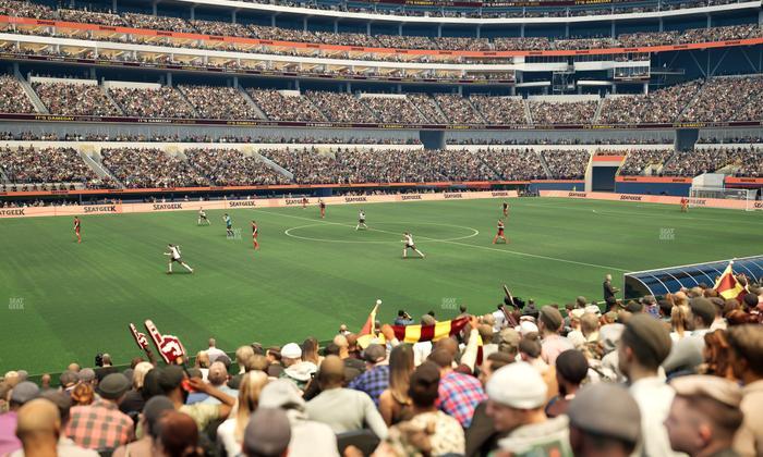 SoFi Stadium - Section Club 109 Seat View