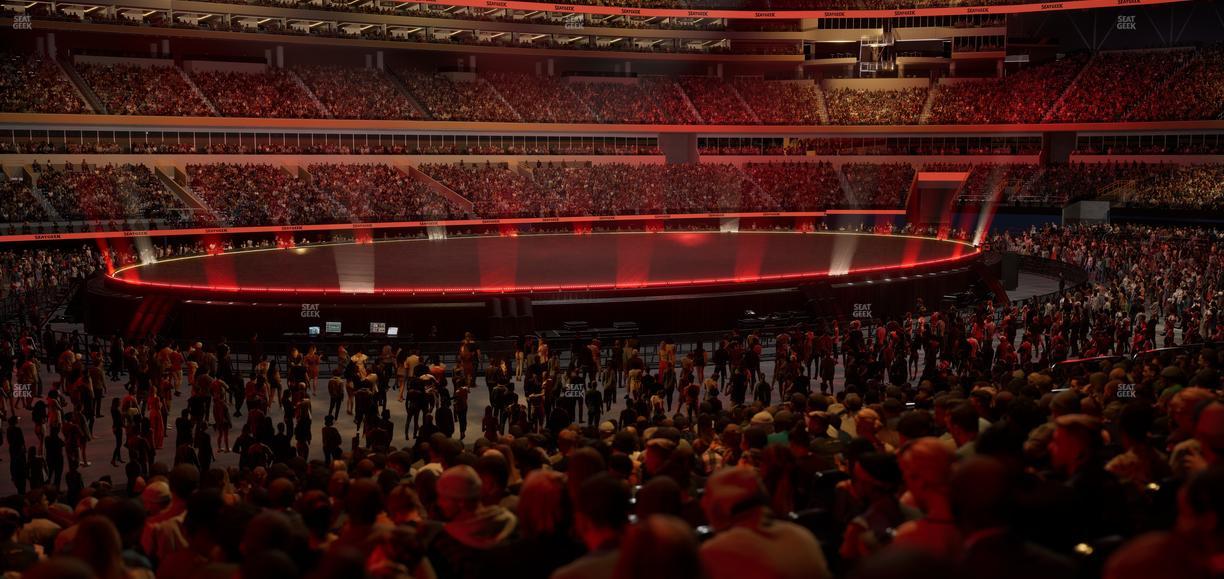 SoFi Stadium - Section Club 109 Seat View