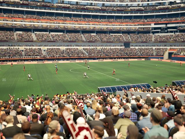 SoFi Stadium - Section Club 110 Wc Seat View