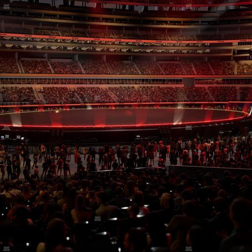 SoFi Stadium - Section Club 110 Wc Seat View