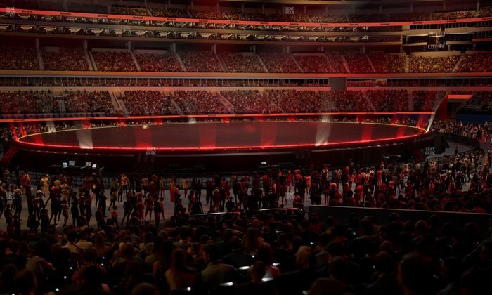 SoFi Stadium - Section Club 110 Wc Seat View