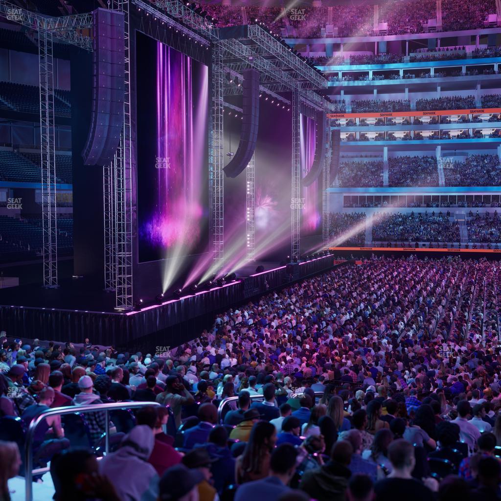 SoFi Stadium - Section Club 110 Wc Seat View