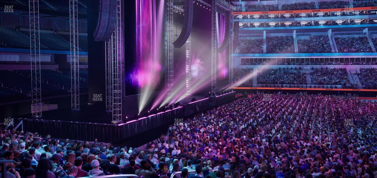 SoFi Stadium - Section Club 110 Wc Seat View