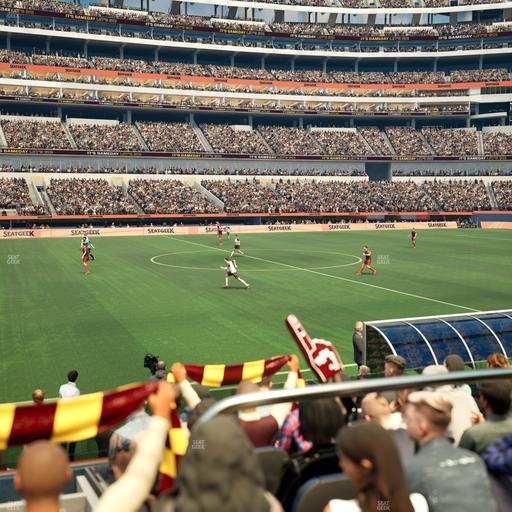 SoFi Stadium - Section Club 110 Seat View