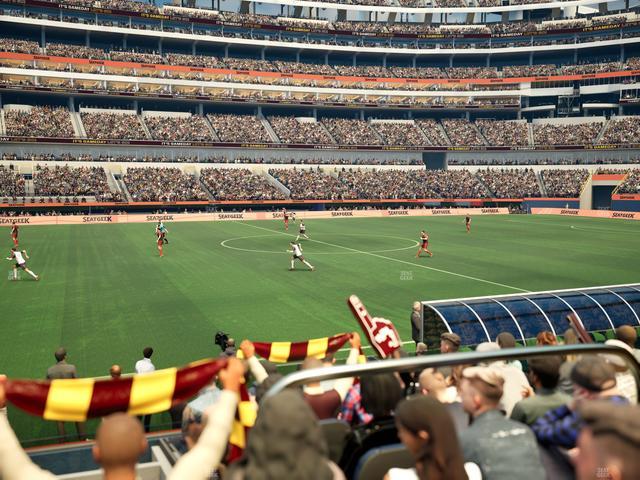 SoFi Stadium - Section Club 110 Seat View