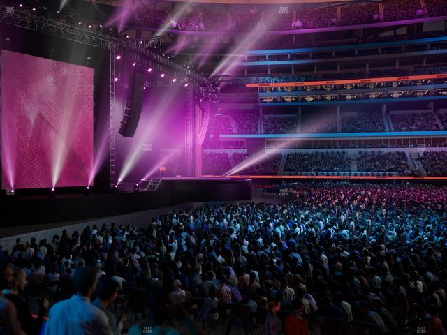 SoFi Stadium - Section Club 110 Seat View