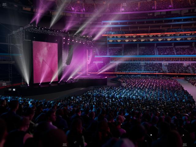 SoFi Stadium - Section Club 110 Seat View SoFi Stadium - Section Club 110 Seat View