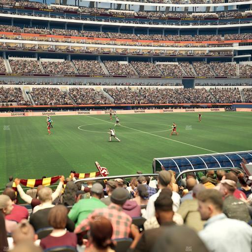 SoFi Stadium - Section Club 110 Seat View