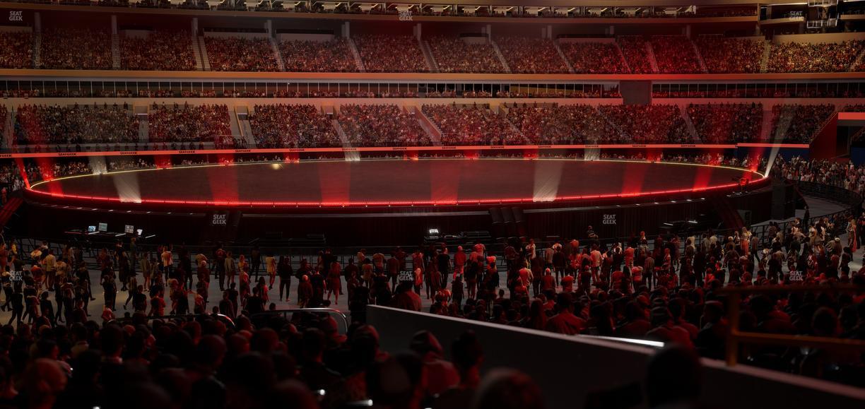 SoFi Stadium - Section Club 110 Seat View