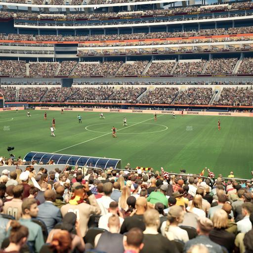 SoFi Stadium - Section Club 113 Wc Seat View