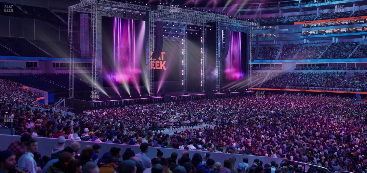 SoFi Stadium - Section Club 113 Wc Seat View