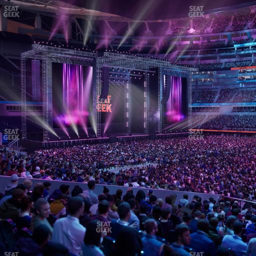 SoFi Stadium - Section Club 113 Wc Seat View