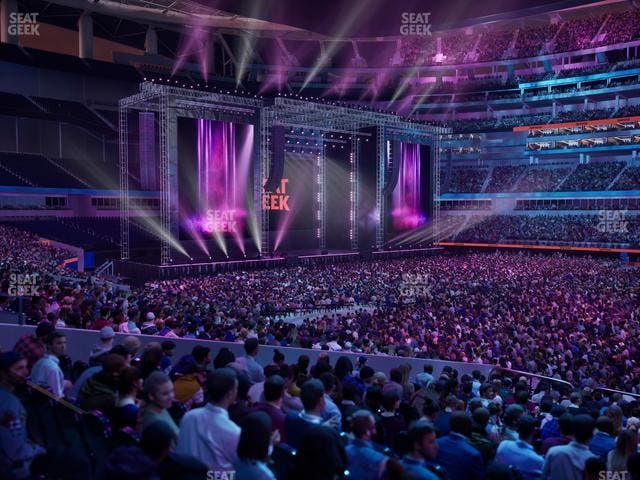 SoFi Stadium - Section Club 113 Wc Seat View