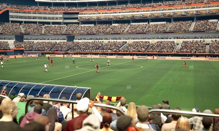 SoFi Stadium - Section Club 113 Seat View