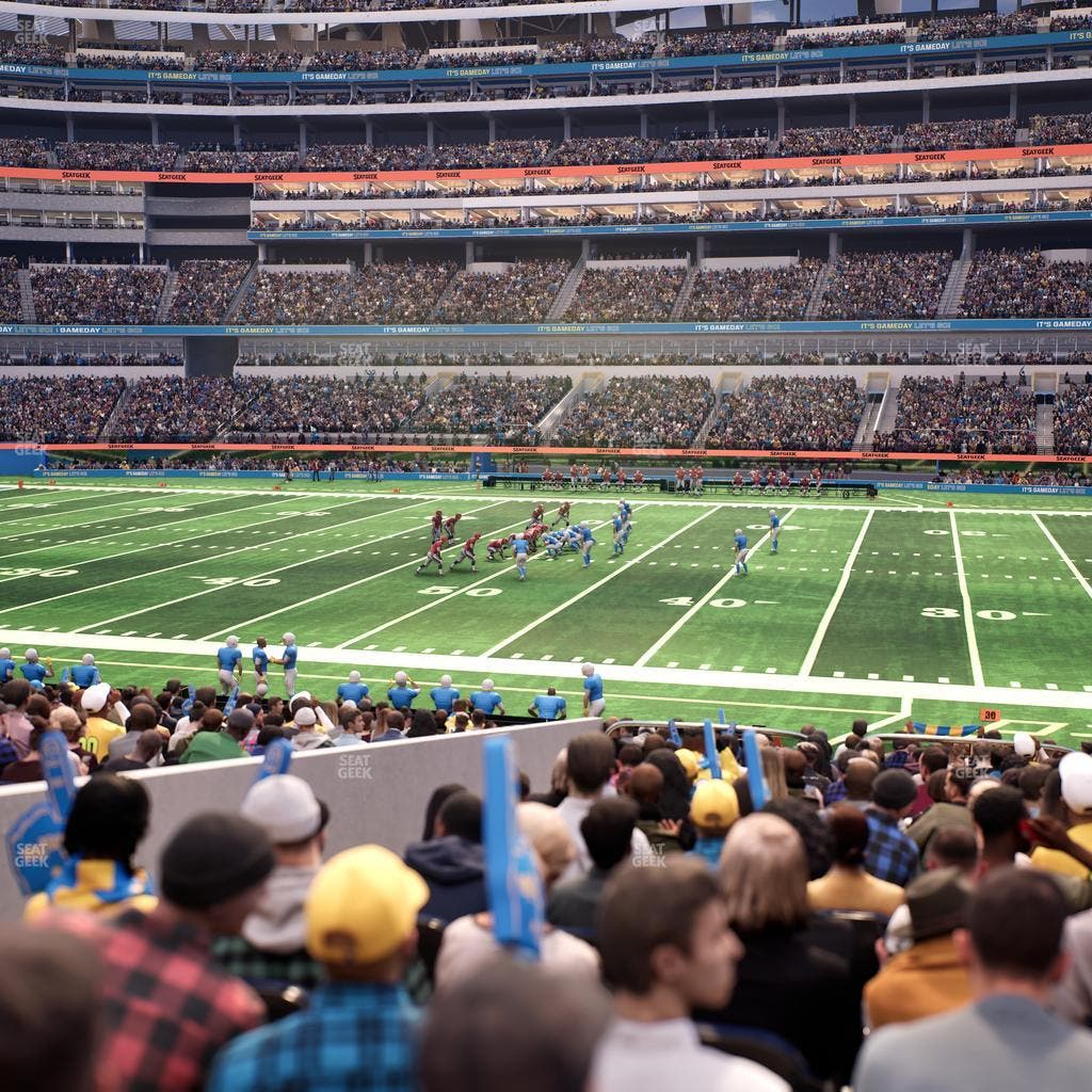 SoFi Stadium - Section Club 113 Seat View