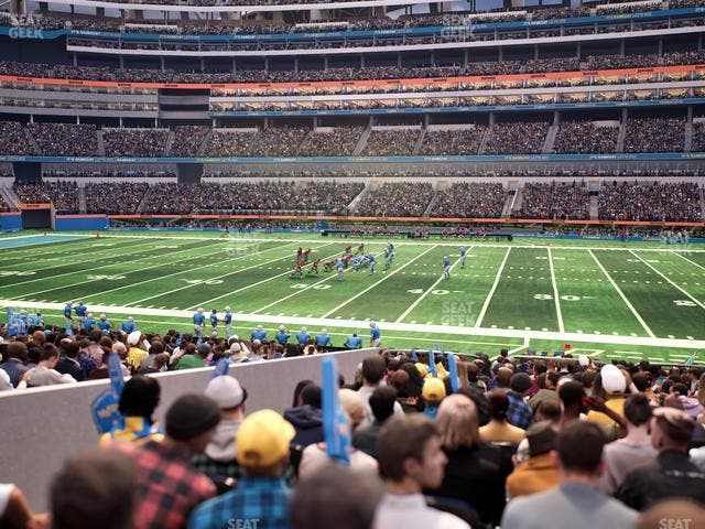SoFi Stadium - Section Club 113 Seat View