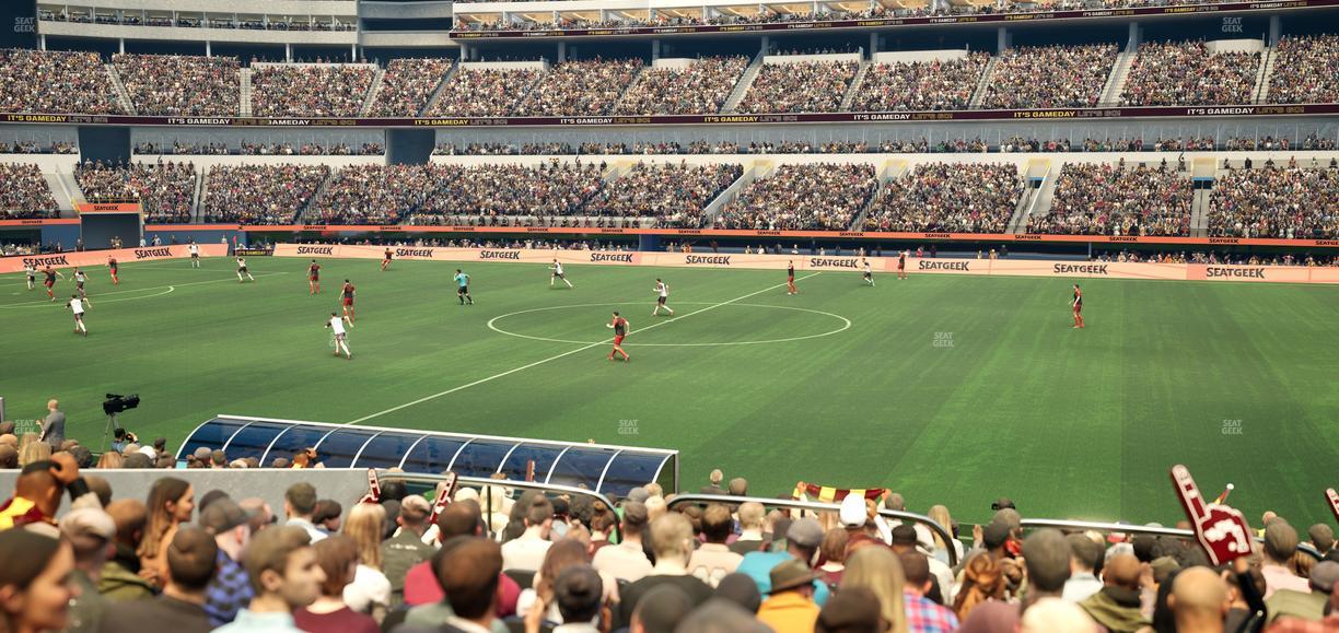 SoFi Stadium - Section Club 113 Seat View