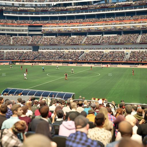 SoFi Stadium - Section Club 113 Seat View