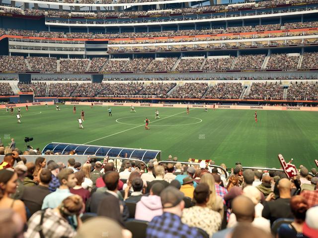 SoFi Stadium - Section Club 113 Seat View