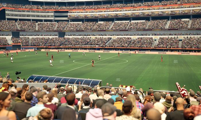 SoFi Stadium - Section Club 113 Seat View