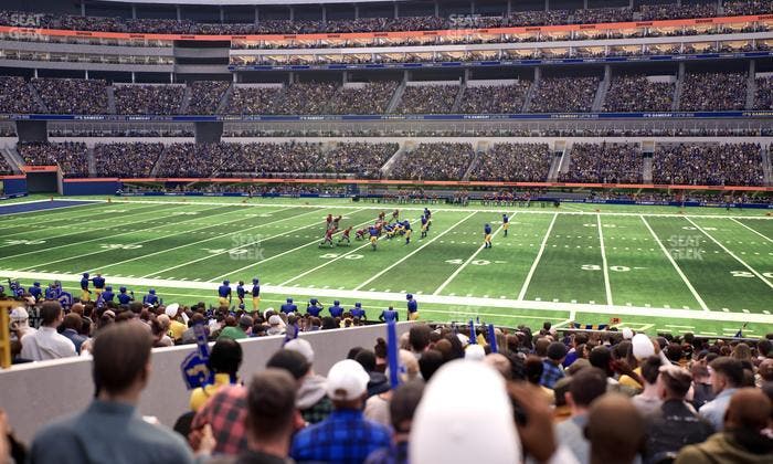 SoFi Stadium - Section Club 113 Seat View