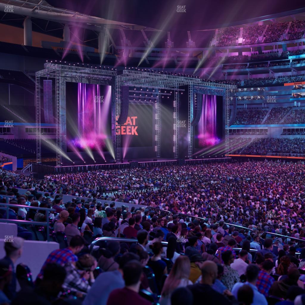 SoFi Stadium - Section Club 114 Wc Seat View