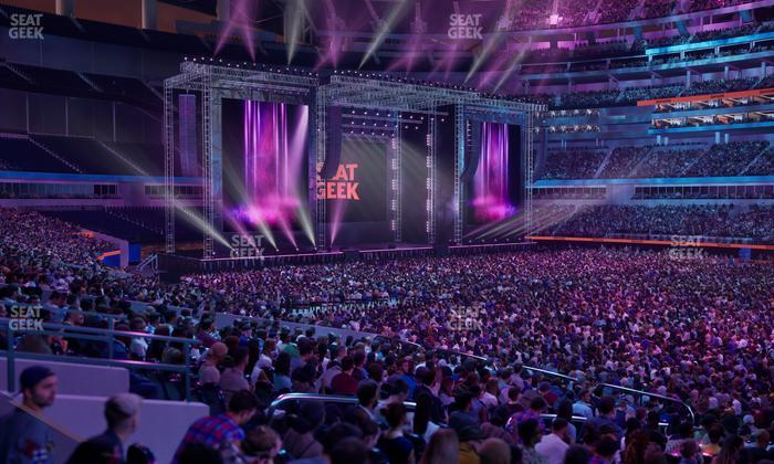 SoFi Stadium - Section Club 114 Wc Seat View