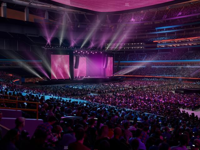 SoFi Stadium - Section Club 114 Wc Seat View SoFi Stadium - Section Club 114 Wc Seat View